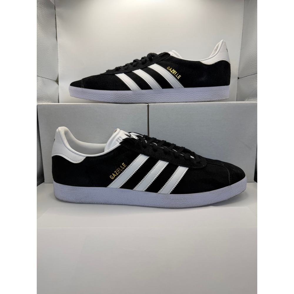 adidas Gazelle "Black" – Size 12